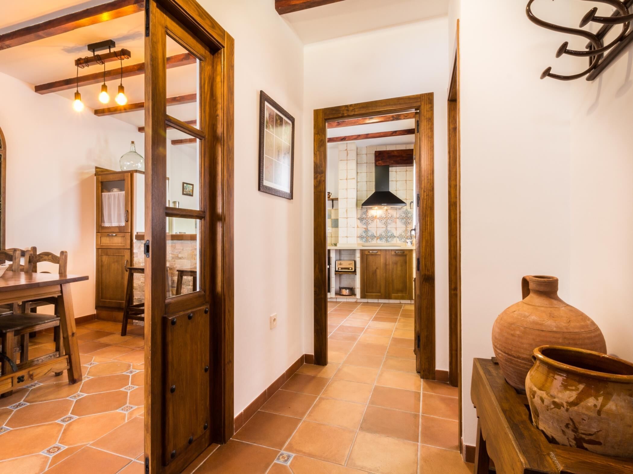 house with pool, barbecue