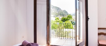 house with pool, barbecue