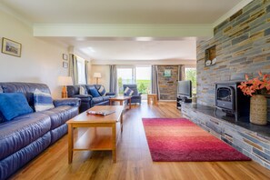 Televisión y reproductor de DVD 