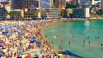 Vlak bij het strand