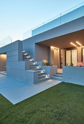 Exterior - An exclusive fully staffed private villa for demanding holidays! (Chania)