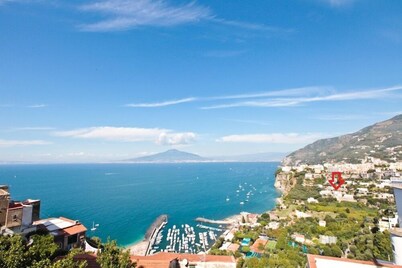 Sea front villa Sorrento Coast