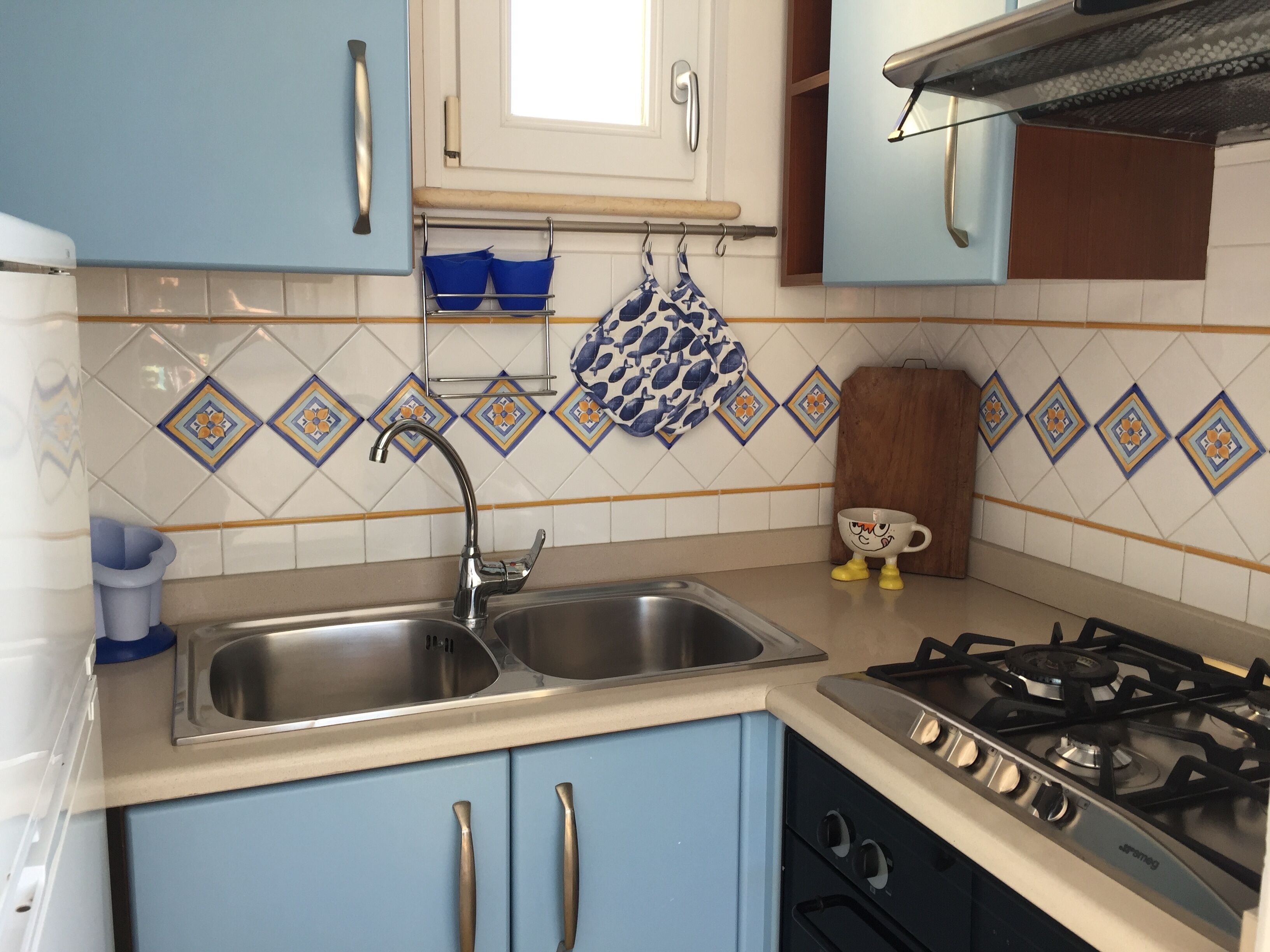 THE WILDLIFE HOUSE IN CALA DELL'ACQUA ON THE SEA WITH VIEW ON PALMAROLA