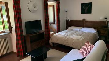 1 slaapkamer, een bureau, een strijkplank/strijkijzer, gratis wifi