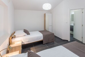 7 Schlafzimmer, kostenloses WLAN, Bettwäsche