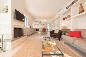 Fireplace - Villa Zagara - Villa with pool (Ispica)