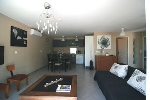 TV, books - Villa with private pool in the countryside near the village (Mazan)