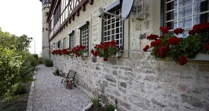 Rittmeister FeWo in the historic manor with swimming pool and sauna