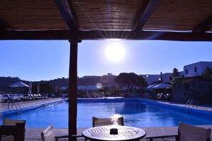 Outdoor pool - AFRODITE  VILLA ON THE SEA (Private pool & beach) (Ornos, Mykonos)