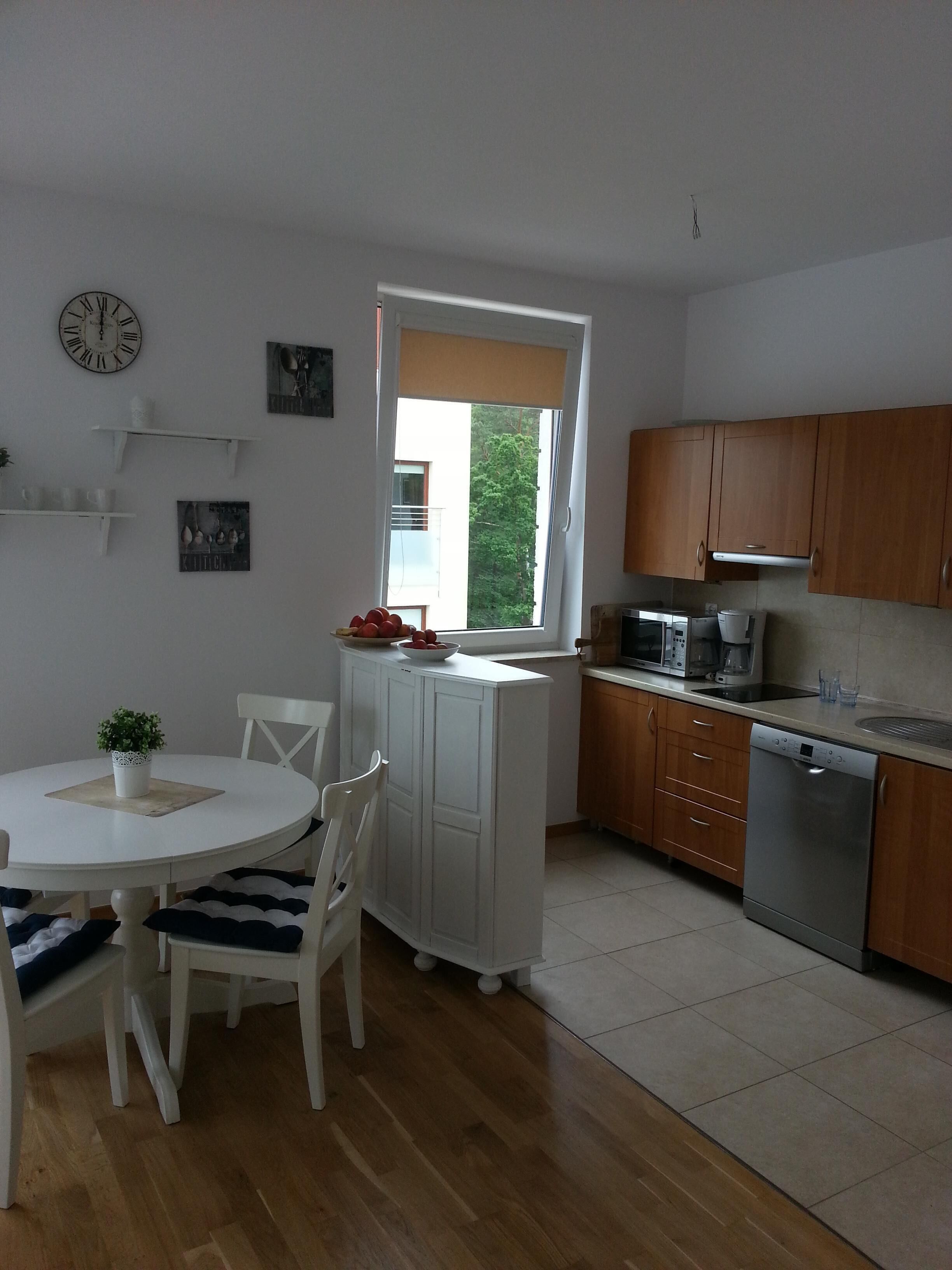 Comfortable apartment right on the beach