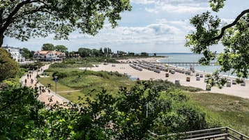 Aan het strand