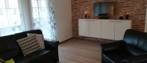 LED TV, video games, DVD player, books