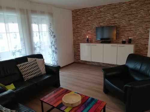 FeWo am Reinhardswald "Eichenlaub" Nordhessen mit Familie und Hund erleben Sauna