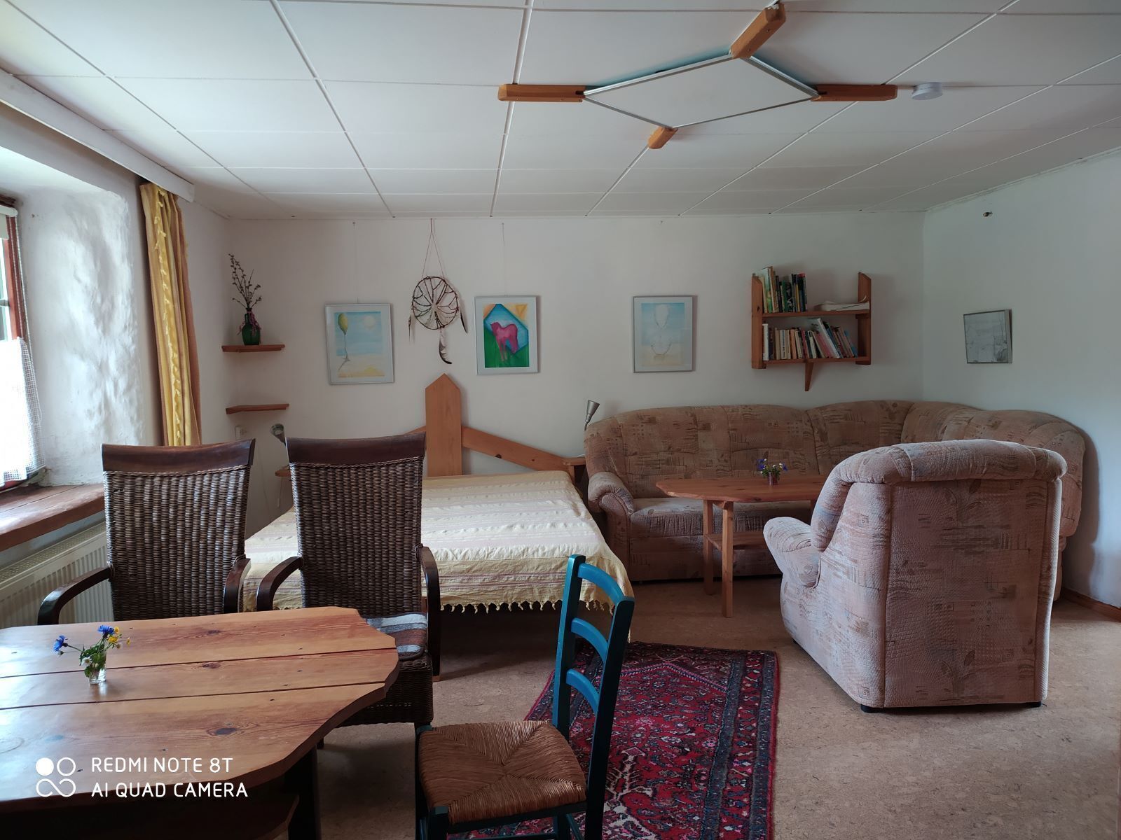 Apartment in a small horse farm - non-riders and pets are welcome!