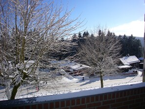 Property grounds - Cozy vacation apartment with balcony (58 m²) for families and couples, WLAN (Goslar)