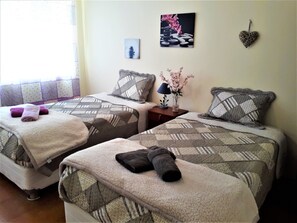 Comfort Double or Twin Room, 2 Single Beds, Mountain View