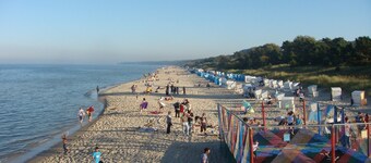 100m from the beach, in the heart of Zinnowitz, WiFi, incl. restaurant coupons