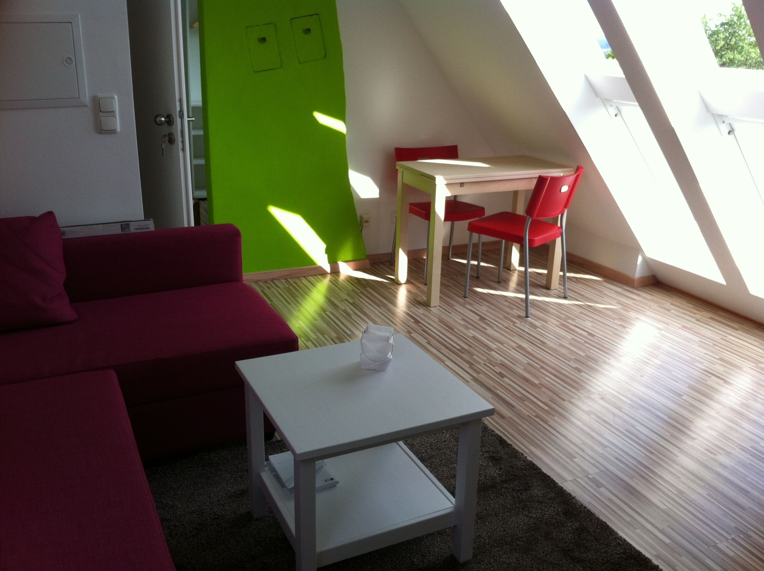 Modern furnished apartment for 1-2 persons with a beautiful view