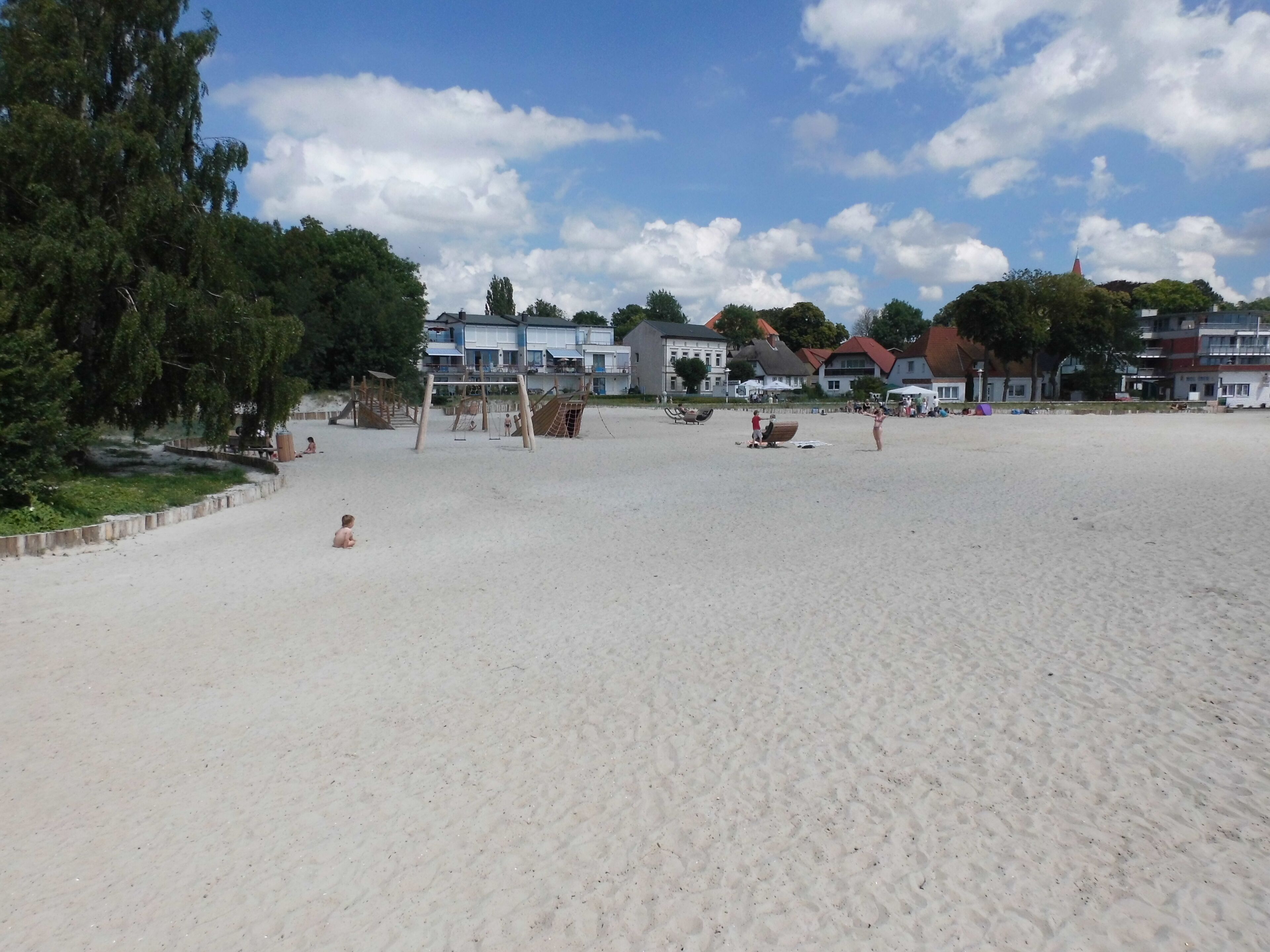 Spielplatz am Strand