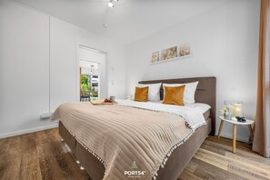 1 makuuhuone, vauvan matkasänky, ilmainen Wi-Fi, vuodevaatteet