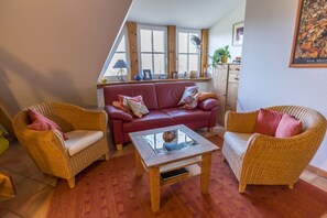 TV, books - Holiday under the thatched roof - Flat 7 (Altenkirchen)