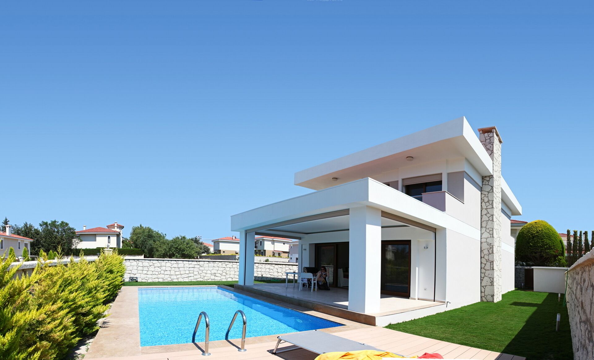 House with private pool in a great location Alaçatı on the west coast of Turkey