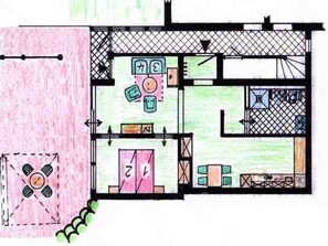 Unclassified image, 3 of 4, button - Ferienwohnungen Haus Krüger - Wheelchair accessible holiday apartment 26 (Edertal)