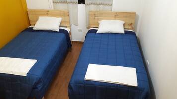 Free WiFi, bed sheets