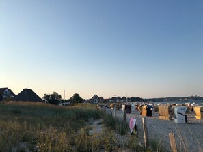 On the beach