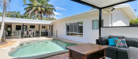 Alberca al aire libre