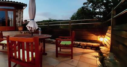 Holiday home in one of the most unspoilt landscapes in France.