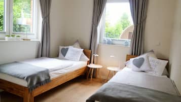 2 slaapkamers, wifi, beddengoed