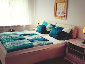 2 chambres, Wi-Fi, literie fournie