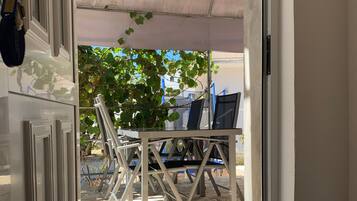 Uitzicht vanuit accommodatie