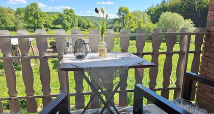 Kolvenbacher Ziegenhof FeWo "Geißlein" Hochparterre - mit traumhaftem Talblick