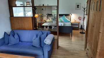 1 bedroom, iron/ironing board, travel crib, free WiFi