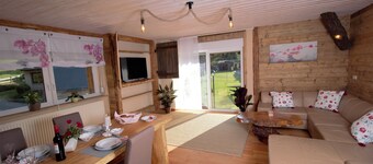 Traumhafte  Ferienwohnung VANESSA in idyllischer Lage des Zittauer Gebirges