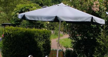 Urlaub in der Sächsischen Schweiz Garten Pool Kaminofen