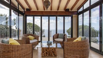 TV connectée, cheminée