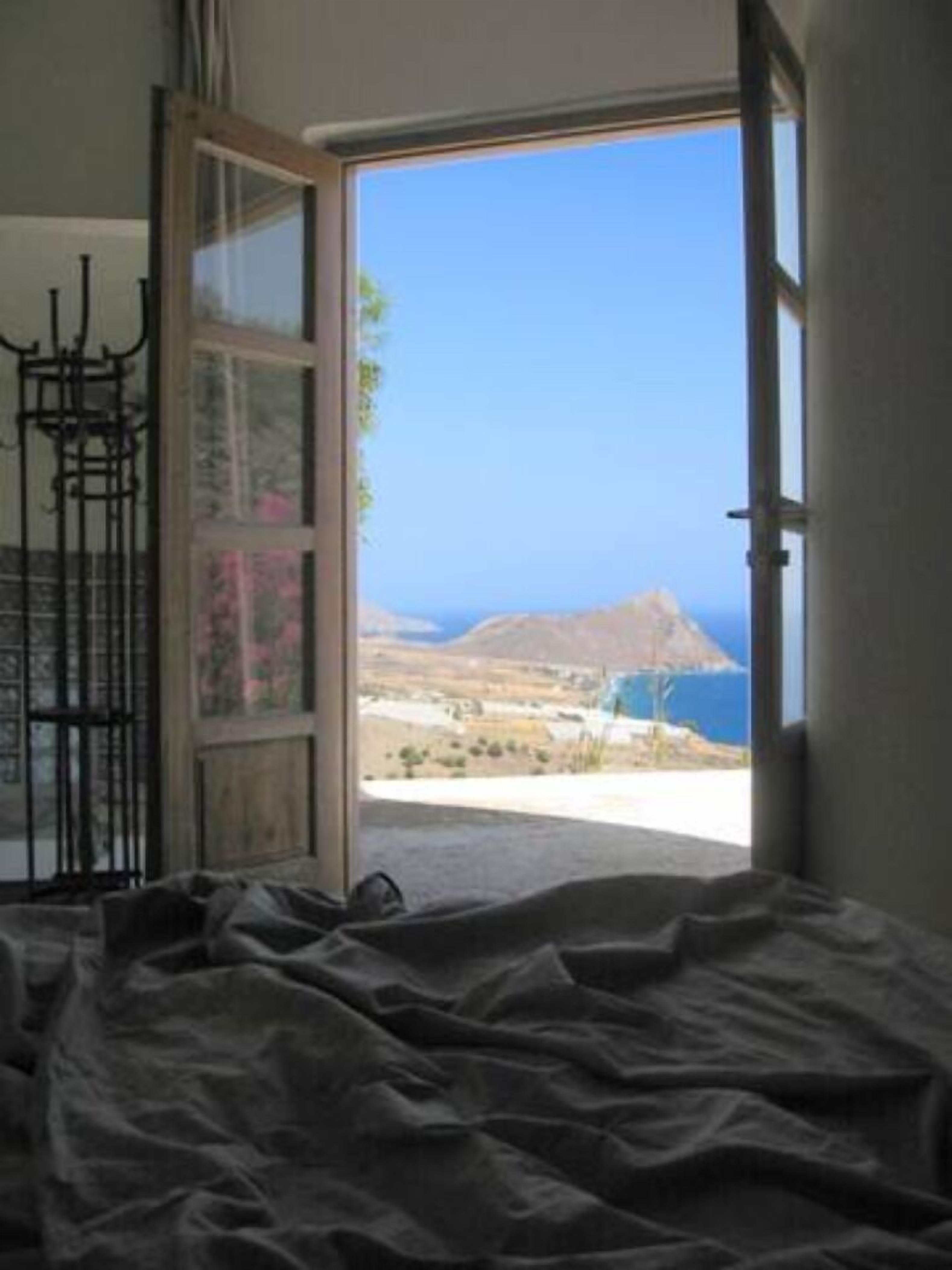 Blick aus dem Bett (OG) - bedroom upstairs