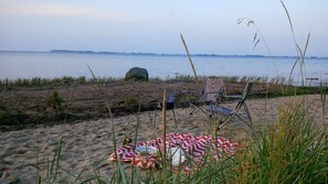 In Strandnähe, Liegestühle