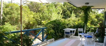 Pleasant family villa, in the heart of Cap Ferret, close to the beach, 12 pers