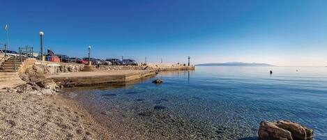 Beach nearby, fishing