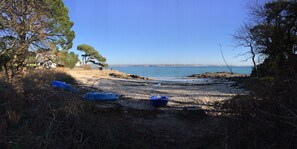 Beach nearby, sun-loungers, beach towels - Exclusively renovated farmhouse in southern Brittany (Fouesnant)