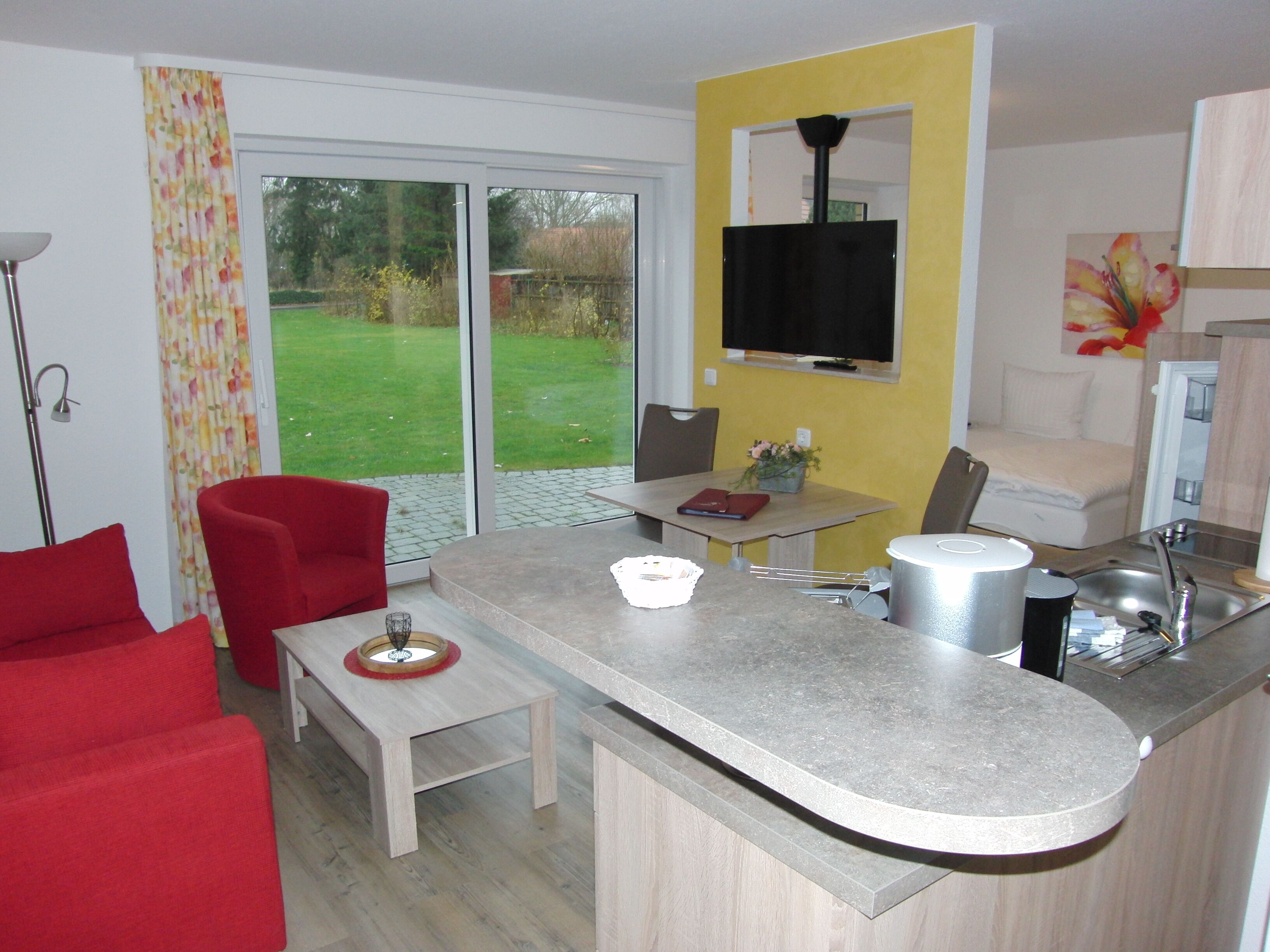 'Wasserburg Turow': Apartment for up to 3 guests (with extra bed)