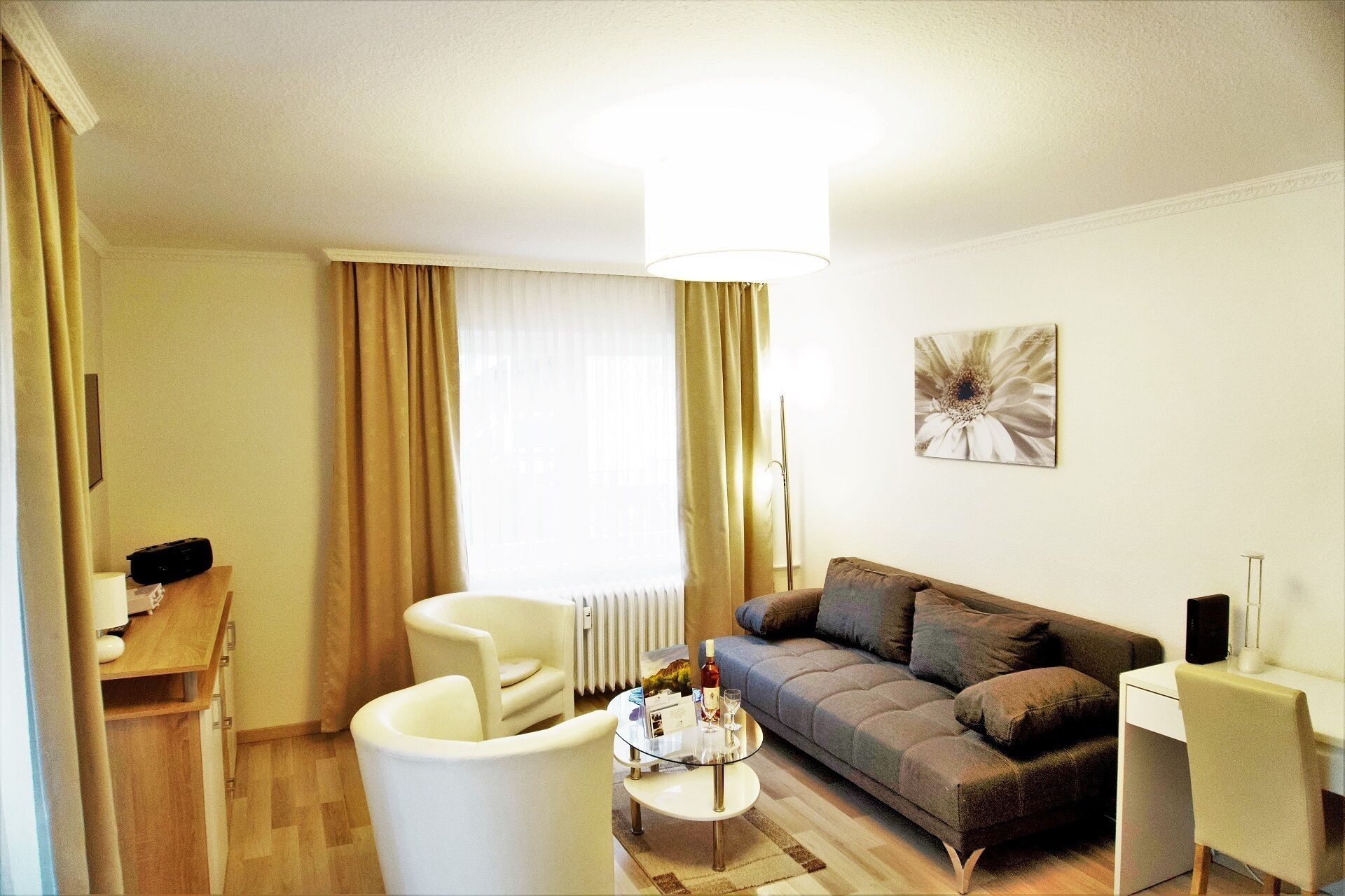 Bright and spacious 2-room apartment in the spa area of ​​Bad Kreuznach