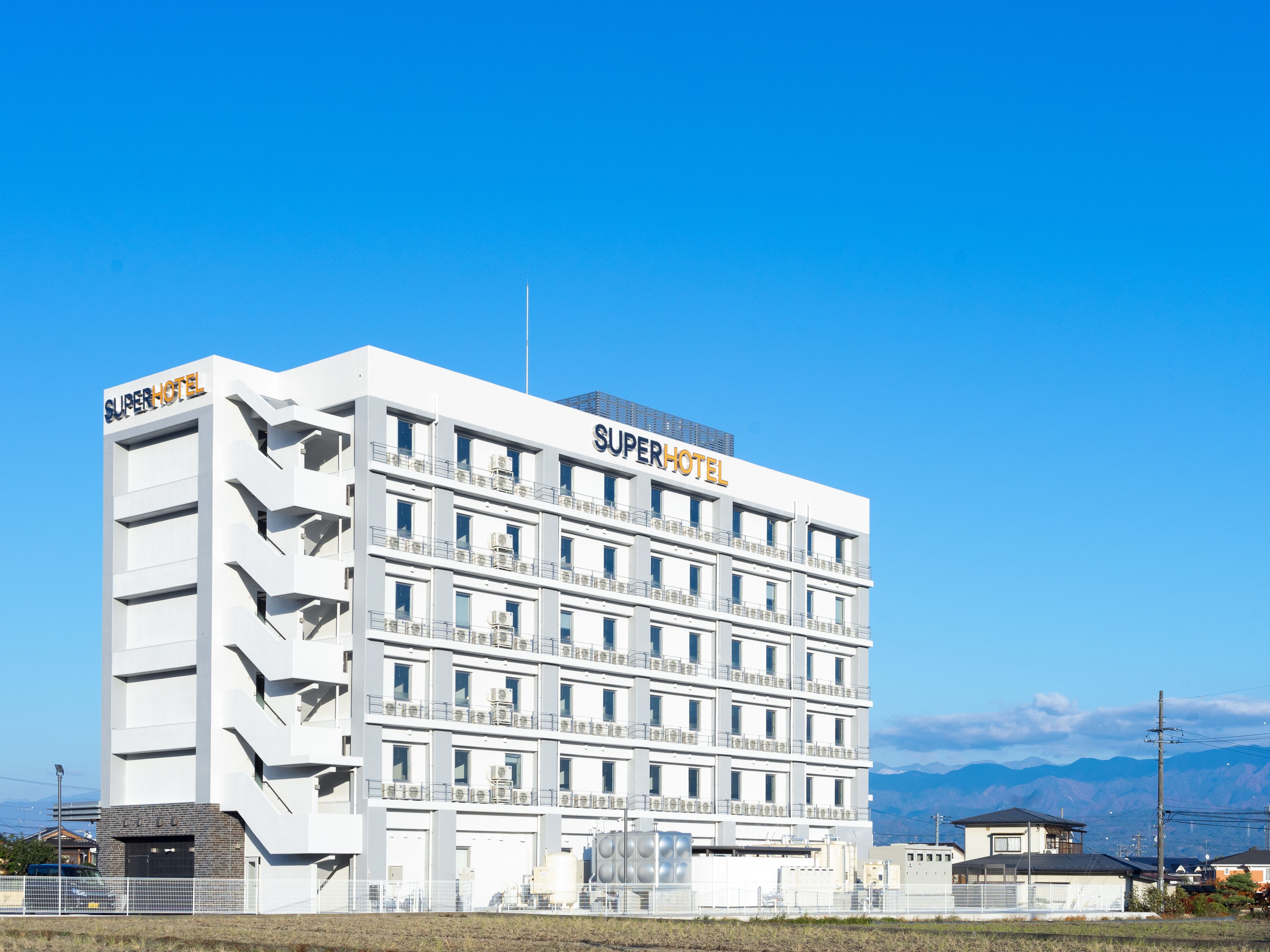 Front of property. Super Hotel Nagano Iida Inter