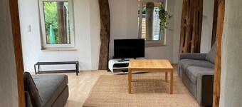 Bright vacation apartment, family-friendly, in a quiet location, close to the beach, 4 persons