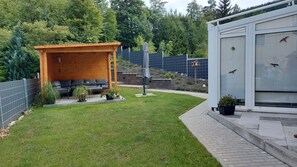 Terrace/patio - Zum Hexenhaus - Gretel vacation apartment (Wildemann)