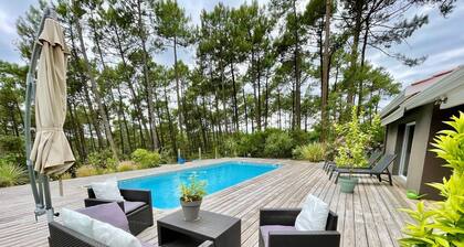 Maison de bon goût avec superbe piscine